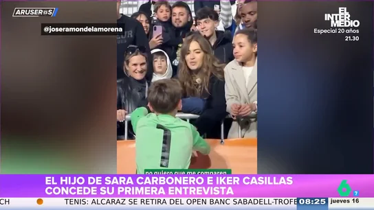 Martín Casillas habla en un podcast sobre ser hijo de Iker Casillas: "Quiero hacer mi propia carrera" Martín Casillas habla en un podcast sobre ser hijo de Iker Casillas: "Quiero hacer mi propia carrera"
