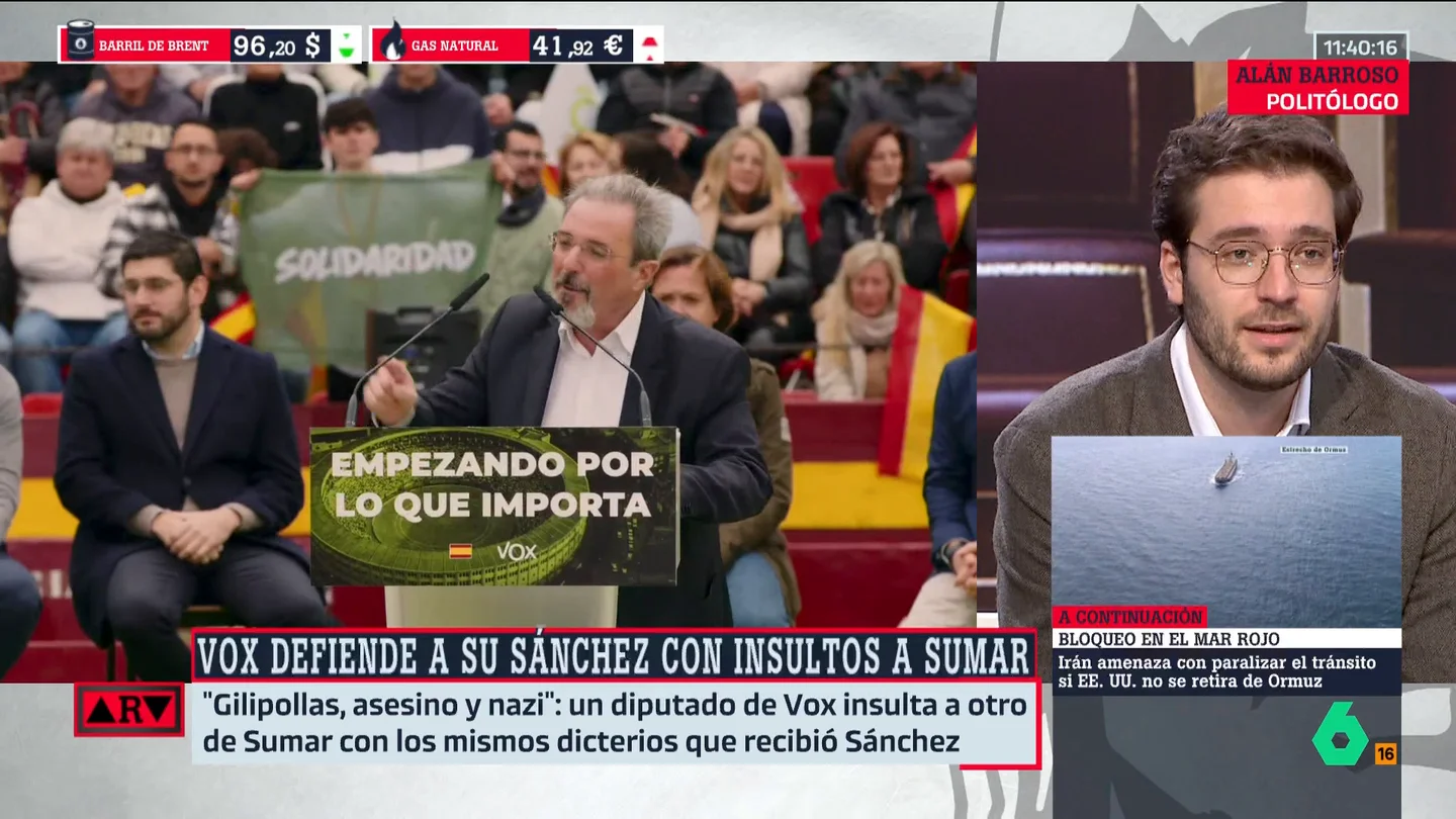 Alán Barroso, sobre Vox Alán Barroso, sobre Vox
