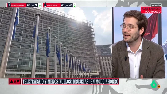 Alán Barroso ve las medidas de Bruselas como "papel mojado": "La cuestión es dejar de depender de EEUU" Alán Barroso ve las medidas de Bruselas como "papel mojado": "La cuestión es dejar de depender de EEUU"