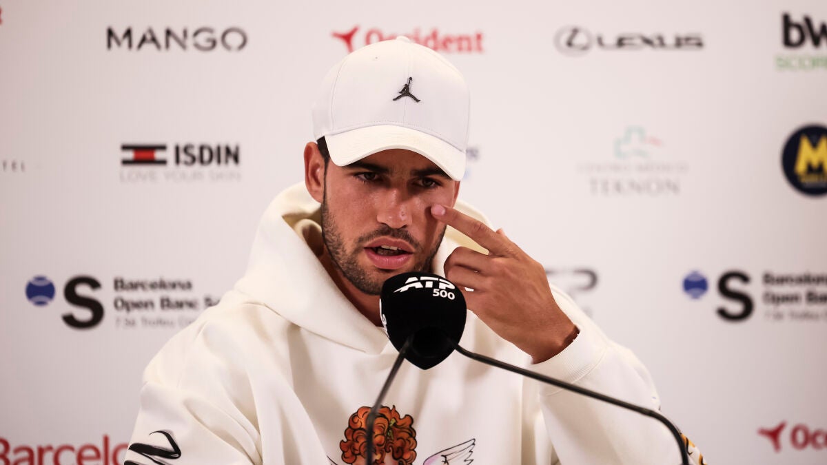 La crítica extrema de un extenista italiano a Carlos Alcaraz: 