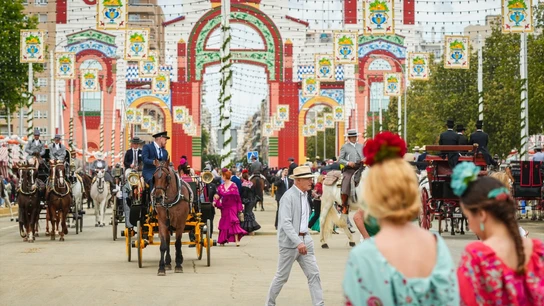 Imagen de la Feria de Abril de Sevilla 2025. Imagen de la Feria de Abril de Sevilla 2025.