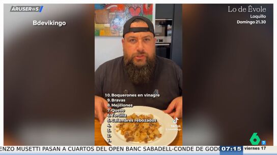 Las mejores tapas espa&ntilde;olas seg&uacute;n un creador de contenido: las gildas reinan en el top 1