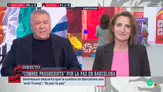 Ribera aleja la idea del PP de que hay alarma en la UE por la regularización de migrantes en España: "No he oído nada" Ribera aleja la idea del PP de que hay alarma en la UE por la regularización de migrantes en España: "No he oído nada"