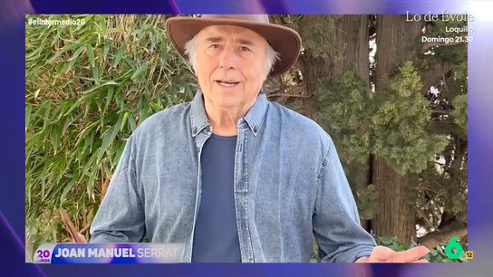 Bardem, Serrat, Glòria Serra, Arturo Valls, Irene Escolar y Fernando Tejero felicitan a El Intermedio por su 20º aniversario Bardem, Serrat, Glòria Serra, Arturo Valls, Irene Escolar y Fernando Tejero felicitan a El Intermedio por su 20º aniversario