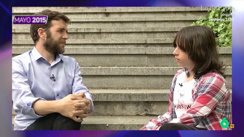 Elizabeth Duval recuerda con Andrea Ropero su entrevista con 14 a&ntilde;os en El Intermedio