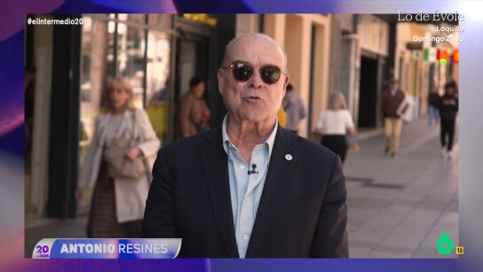 El divertido mensaje de Resines a Wyoming por el 20&ordm; aniversario de El Intermedio: "C&oacute;mo pasa el tiempo, Chechu"