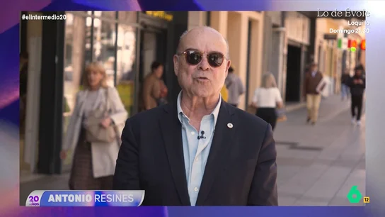 El divertido mensaje de Resines a Wyoming por el 20º aniversario de El Intermedio: "Cómo pasa el tiempo, Chechu" El divertido mensaje de Resines a Wyoming por el 20º aniversario de El Intermedio: "Cómo pasa el tiempo, Chechu"