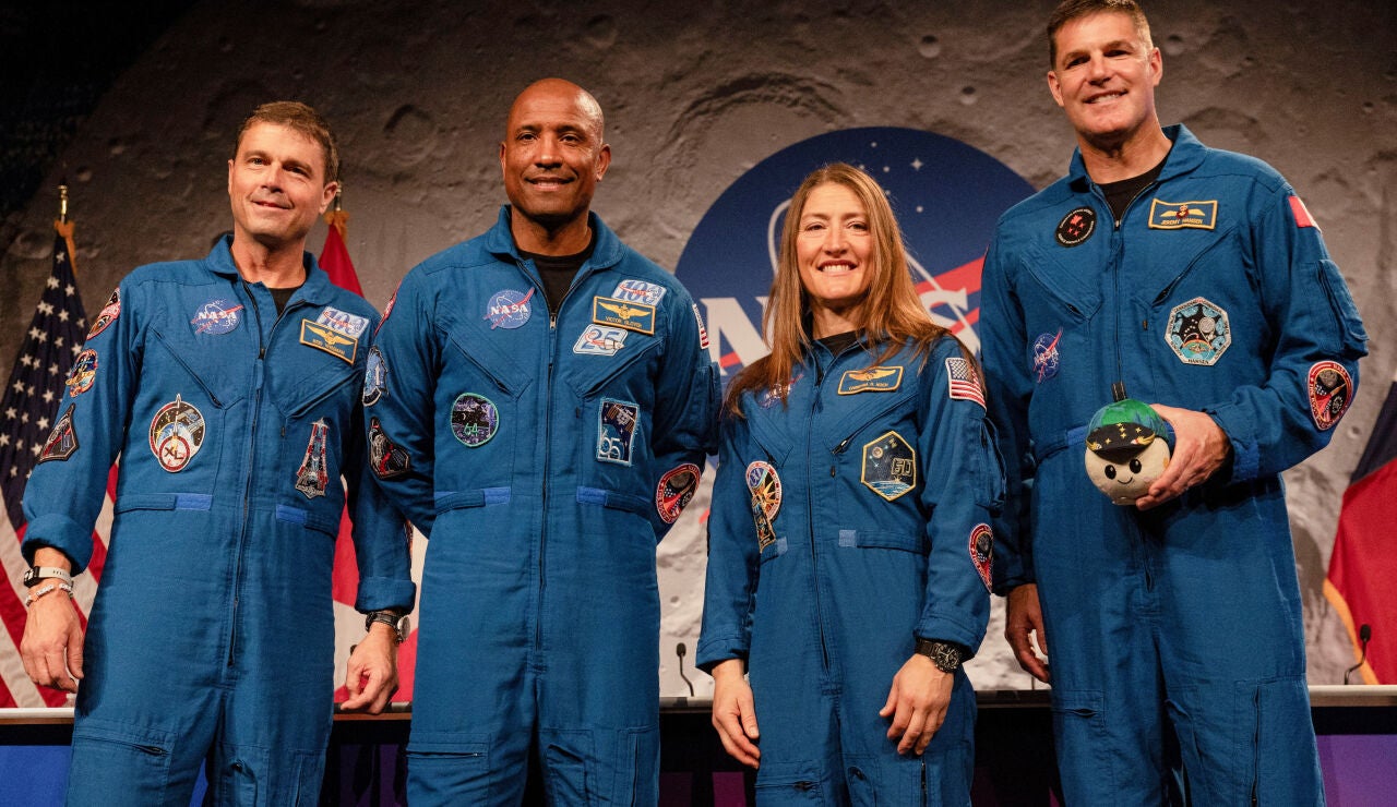 Los astronautas de Artemis II