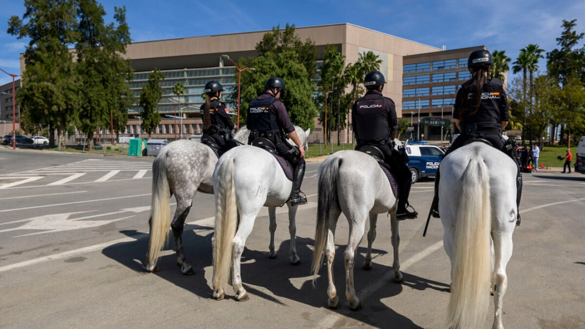 La Policía frena una pelea entre más de un centenar de ultras de Atlético y Real Sociedad en Sevilla
