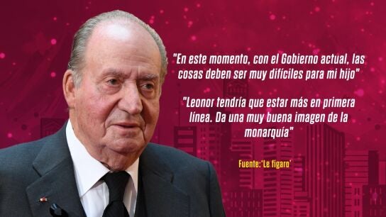 Declaraciones de Juan Carlos I en 'Le Figaro'.