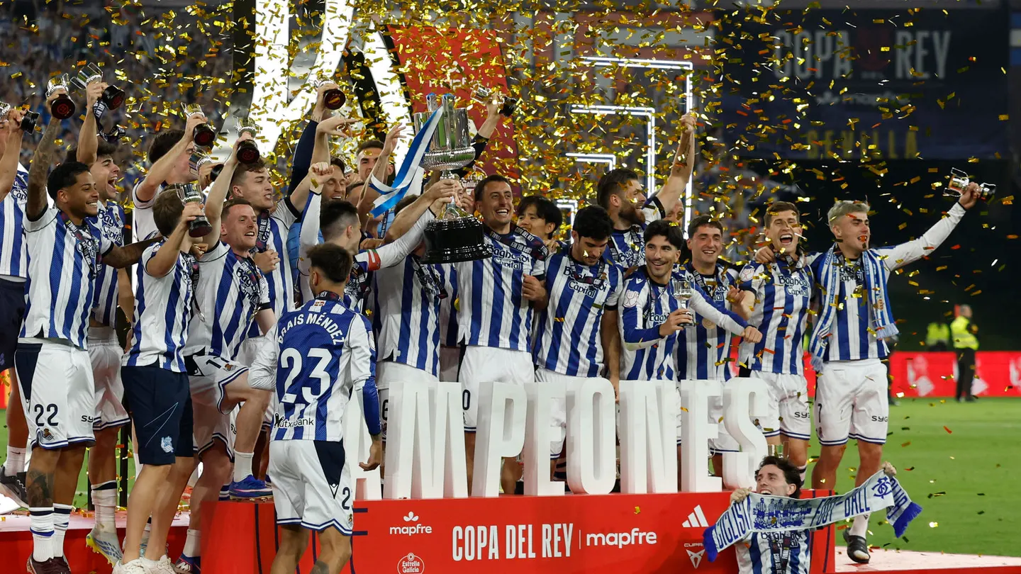 La Real Sociedad, campeona de la Copa del Rey La Real Sociedad, campeona de la Copa del Rey