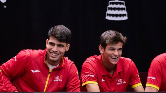 Carlos Alcaraz y Rafa J&oacute;dar