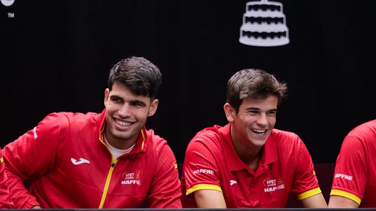 Carlos Alcaraz y Rafa Jódar Carlos Alcaraz y Rafa Jódar