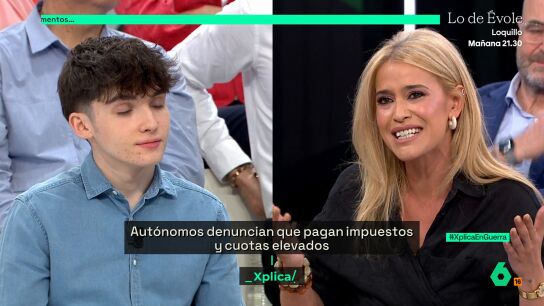 Afra Blanco, en laSexta Xplica