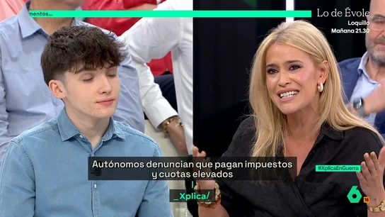 Afra Blanco, en laSexta Xplica Afra Blanco, en laSexta Xplica