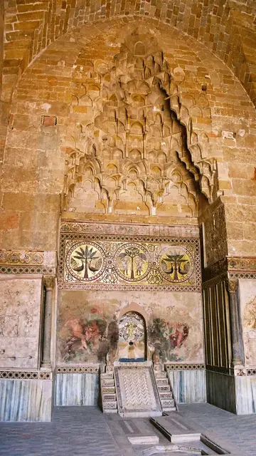 Detalle del Palacio de Zisa, Palermo Detalle del Palacio de Zisa, Palermo
