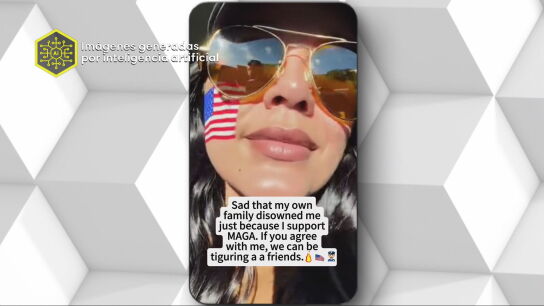 Son trumpistas y ninguno es real: cientos de influencers creados con IA inundan las redes