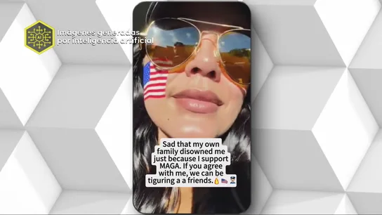 Son trumpistas y ninguno es real: cientos de influencers creados con IA inundan las redes Son trumpistas y ninguno es real: cientos de influencers creados con IA inundan las redes