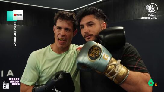 Edu Aguirre entrena con Omar Montes para La Velada y acaba en el hospital