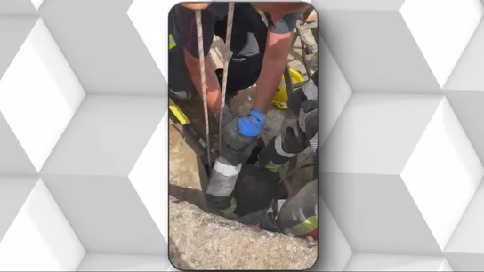 Angustioso rescate a un niño que cayó a un pozo Angustioso rescate a un niño que cayó a un pozo
