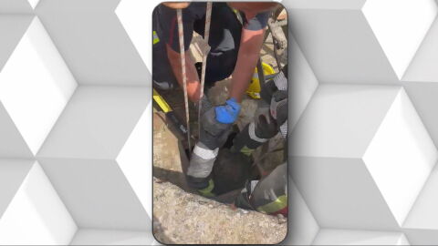 Angustioso rescate a un ni&ntilde;o que cay&oacute; a un pozo