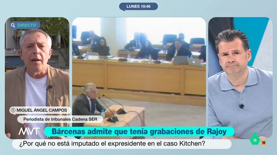 Miguel Ángel Campos cree que Enrique García Castaño podría tener el pendrive de Bárcenas con los audios de Rajoy El periodista de 'Cadena Ser' señala que este agente fue el que dirigió el operativo que entró en el despacho de Rosalía Iglesias, mujer de Bárcenas, donde se encontraba, en un arcón, un pendrive con audios del expresidente del Gobierno.