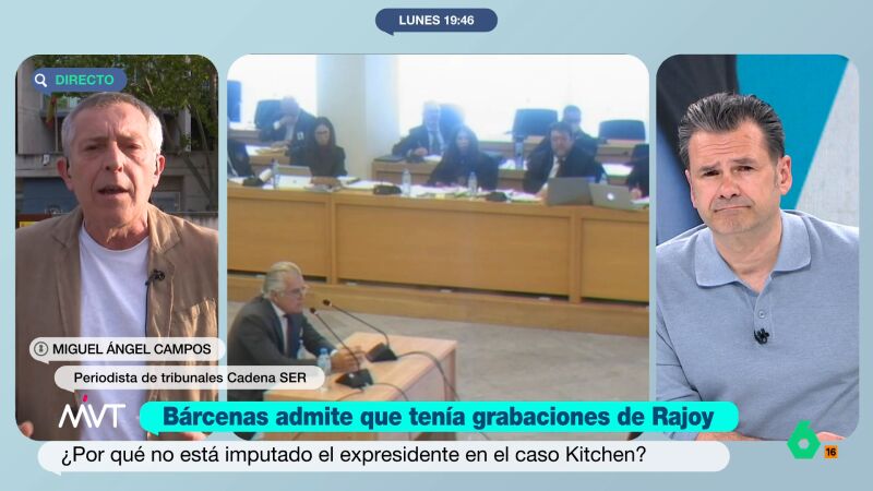 Miguel &Aacute;ngel Campos cree que Enrique Garc&iacute;a Casta&ntilde;o podr&iacute;a tener el pendrive de B&aacute;rcenas con los audios de Rajoy