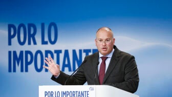 El secretario general del Partido Popular, Miguel Tellado