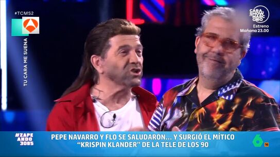 El emocionante reencuentro de Pepe Navarro y 'Crisp&iacute;n Klander'