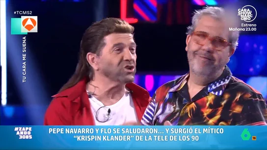 El emocionante reencuentro de Pepe Navarro y 'Crispín Klander' El emocionante reencuentro de Pepe Navarro y 'Crispín Klander'