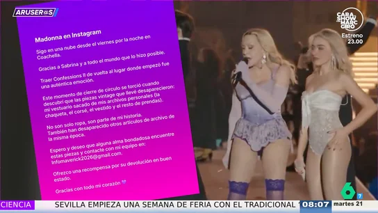 Alfonso Arús, tras el robo de prendas vintage de Madonna en Coachella: "Está lleno de chonis" Alfonso Arús, tras el robo de prendas vintage de Madonna en Coachella: "Está lleno de chonis"
