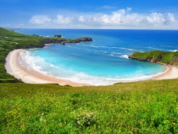 Playa de Torimbia en Asturias