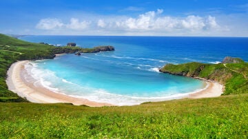 Playa de Torimbia en Asturias