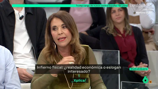 Una abogada, sobre la presión fiscal en España: "A mí el IVA me la trae al pairo, es un sistema neutro" Una abogada, sobre la presión fiscal en España: "A mí el IVA me la trae al pairo, es un sistema neutro"