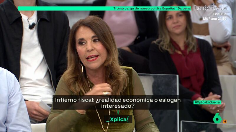 Una abogada, sobre la presi&oacute;n fiscal en Espa&ntilde;a: "A m&iacute; el IVA me la trae al pairo, es un sistema neutro"