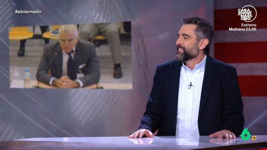 Dani Mateo, sobre el problema de vejiga de B&aacute;rcenas: "Qu&eacute; crack, todo el juicio me&aacute;ndose en el PP y a&uacute;n le quedaba algo para ir al ba&ntilde;o"