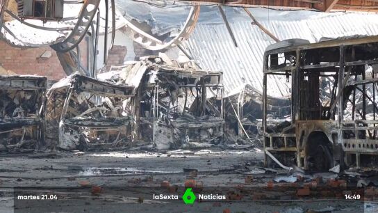 incendio en cocheras