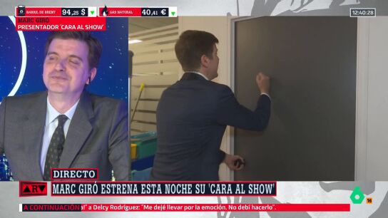 Marc Gir&oacute; le &lsquo;roba&rsquo; el despacho a Ferreras a porrazos: &ldquo;&iexcl;&Aacute;breme que no soy Pablo Iglesias!&rdquo;