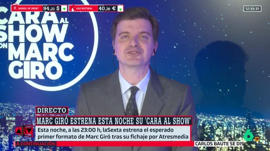 Marc Giró responde a los que le acusan de “venderse al capital” al fichar por laSexta: “A lo mejor cambio a mejor” Marc Giró responde a los que le acusan de “venderse al capital” al fichar por laSexta: “A lo mejor cambio a mejor”