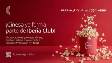 Iberia se alía con Cinesa Iberia se alía con Cinesa