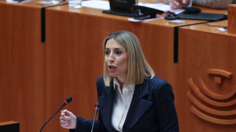 La presidenta en funciones y candidata a la reelecci&oacute;n Mar&iacute;a Guardiola