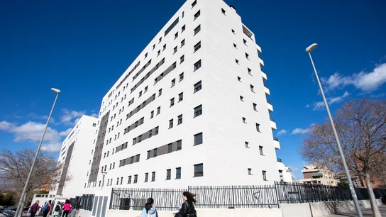 Imagen de archivo. Vista del Residencial Les Naus Imagen de archivo. Vista del Residencial Les Naus