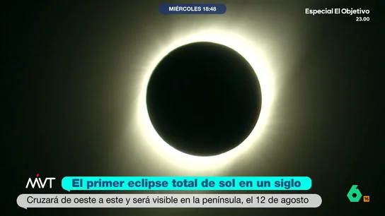 El primer eclipse solar total en un siglo dispara los alquileres en Asturias o Castilla y León: "Se va a ver solo en España" En agosto tendrá lugar un eclipse solar total, el primero en un siglo, y la expectación está disparando los precios de los alojamientos. En León, uno de los mejores lugares para observarlo, una habitación llega a costar 11.000 euros la noche.