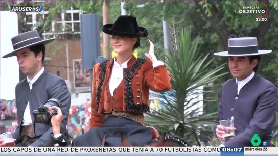 Victoria Federica a caballo y los looks m&aacute;s comentados: as&iacute; se vive la Feria de Abril entre influencers y famosos