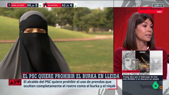 Ainhoa Mart&iacute;nez, sobre la propuesta del PSC para prohibir el burka en Lleida: "Lo que condena esta ordenanza es a la exclusi&oacute;n social de las mujeres"