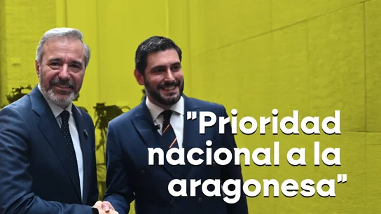 Jorge Azcón y Alejandro Nolasco Jorge Azcón y Alejandro Nolasco