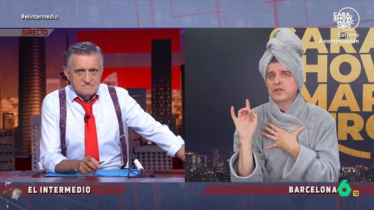 Marc Giró desvela en directo con Wyoming su relación personal con Thais Villas: "¿Mi cuñada dónde está?" Marc Giró desvela en directo con Wyoming su relación personal con Thais Villas: "¿Mi cuñada dónde está?"