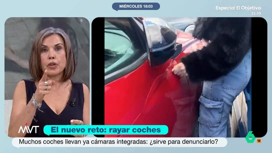 Beatriz de Vicente, sobre la moda viral de rayar coches y grabarse: "Es un delito de daños, sale caro y deja antecedentes" En esta moda tan cuestionable, los jóvenes se graban realizando esta fechoría y, quizá con el objetivo de adquirir mayor notoriedad, suben su vídeo a sus redes sociales.