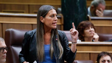 Imagen de archivo de la portavoz parlamentaria de Junts, M&iacute;riam Nogueras. 