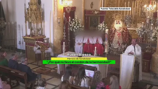 El cura de Aznalcóllar (Sevilla) estalla contra sus feligreses y denuncia acoso: "Me habéis rayado el coche y perseguido" El cura de Aznalcóllar (Sevilla) estalla contra sus feligreses y denuncia acoso: "Me habéis rayado el coche y perseguido"